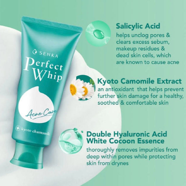 Shiseido Senka Perfect Whip Acne Care