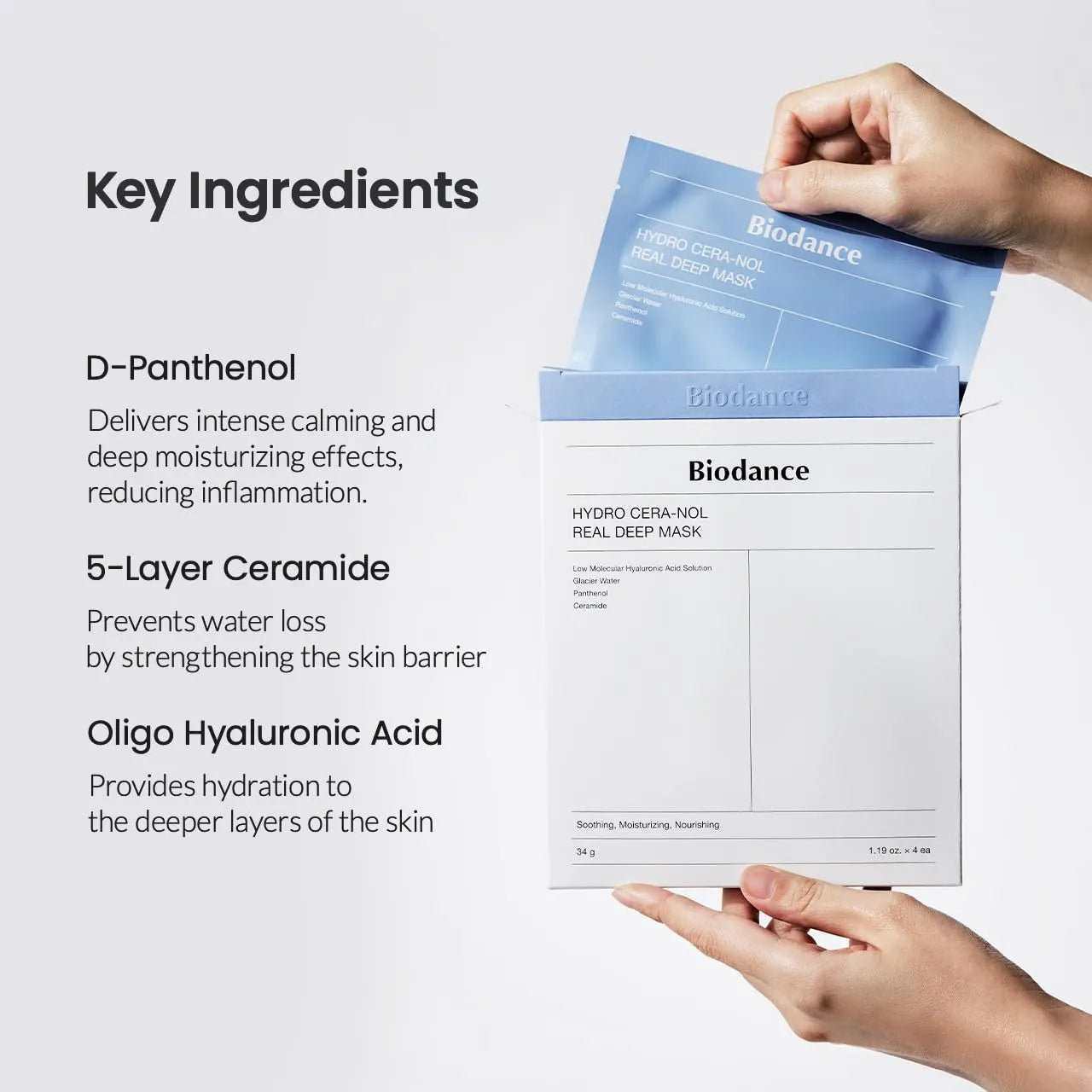 Hydro Cera-nol Real Deep Mask (1PC)