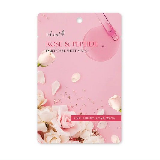 ISLEAF Rose Peptide Sheet Mask