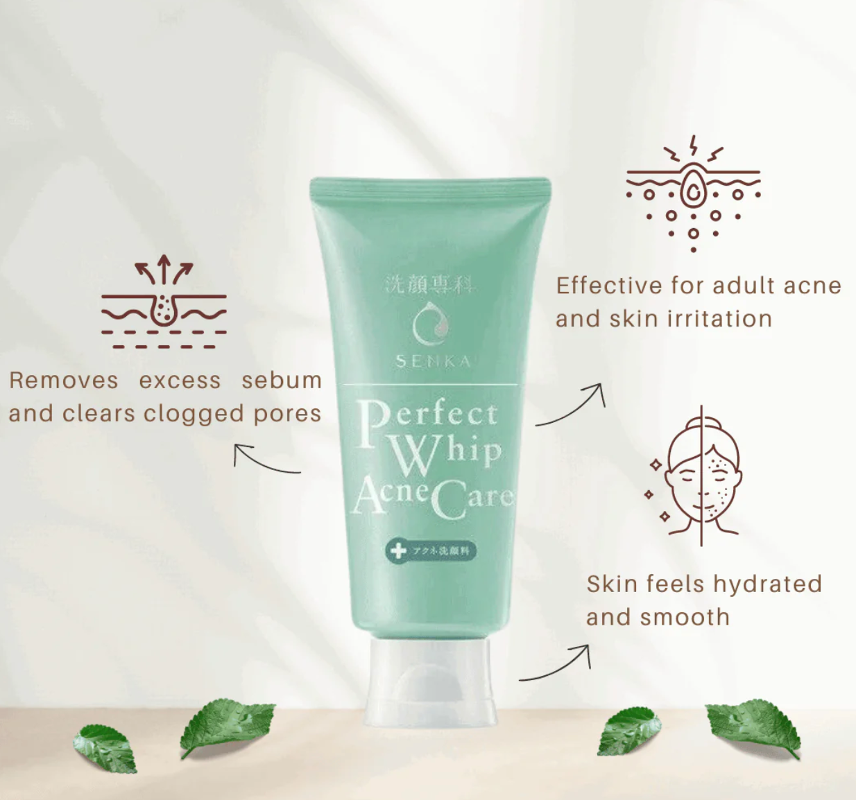Shiseido Senka Perfect Whip Acne Care