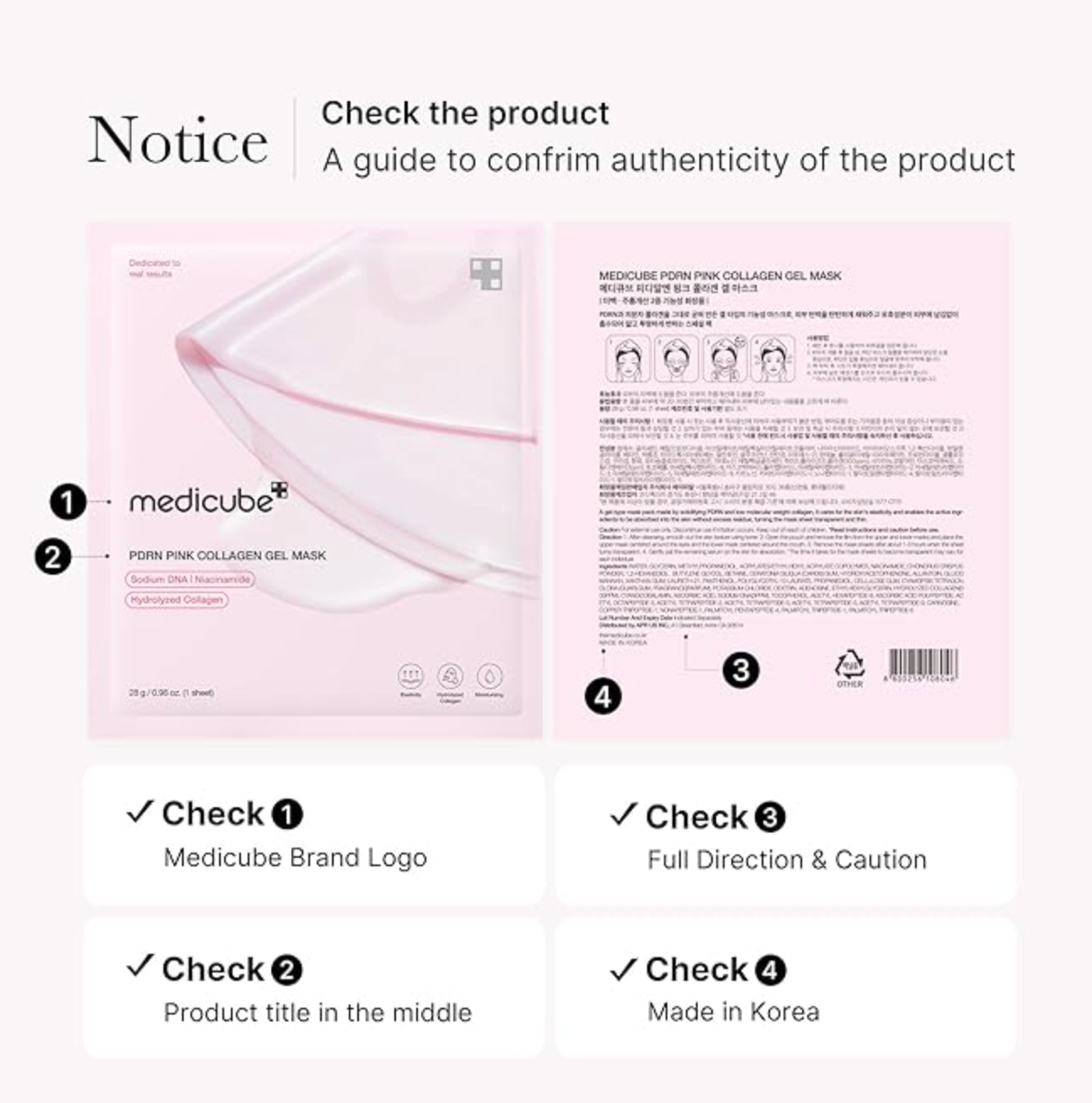Medicube Salmon PDRN Pink Collagen Jelly Gel Mask