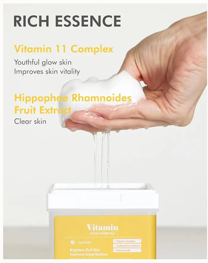 DERMAL Retinol Peptide Lifting Pad 12 Pads | Anti-Aging Toner Pads