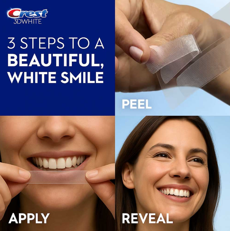 Crest 3D Whitestrips Professional Teeth Whitening Strips