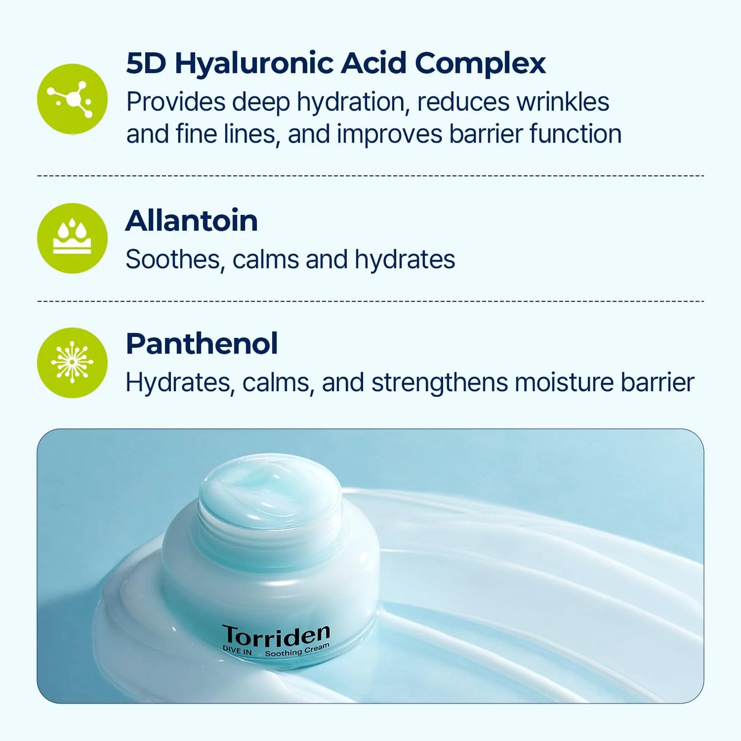 Torriden Dive In Soothing Cream 100ml