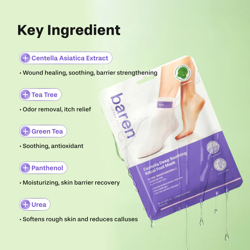 Centella Deep Soothing Ritual Foot Mask
