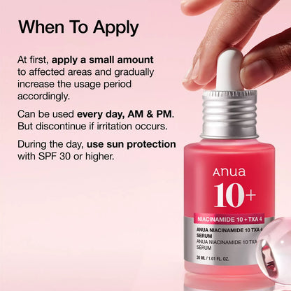 Niacinamide 10 TXA 4 Serum-30ml