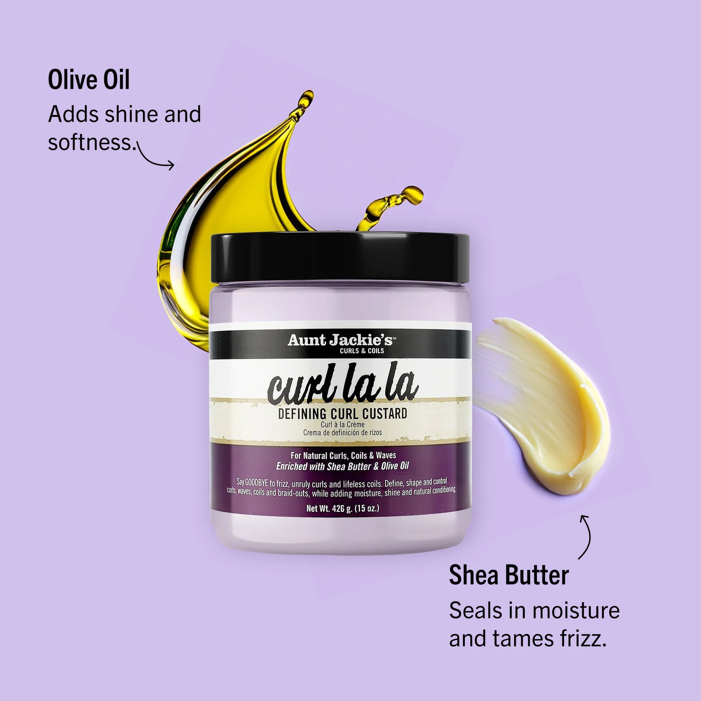 Curl la la la - defining curl custard