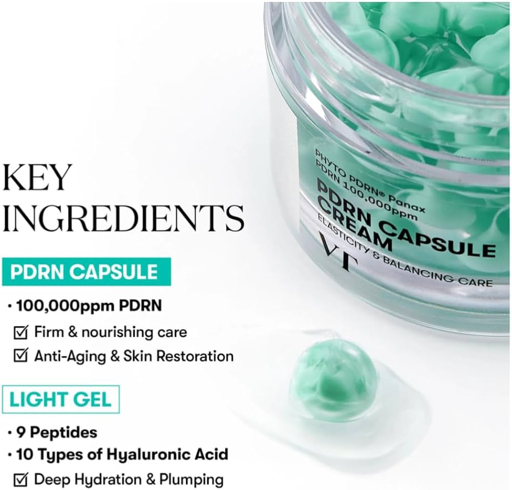 VT Cosmetics PDRN Capsule Cream 100 – Elasticity & Balancing Care