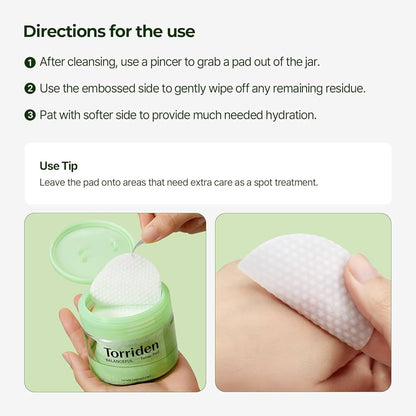 Torriden Balanceful Cica Toner Pad [60 patches]