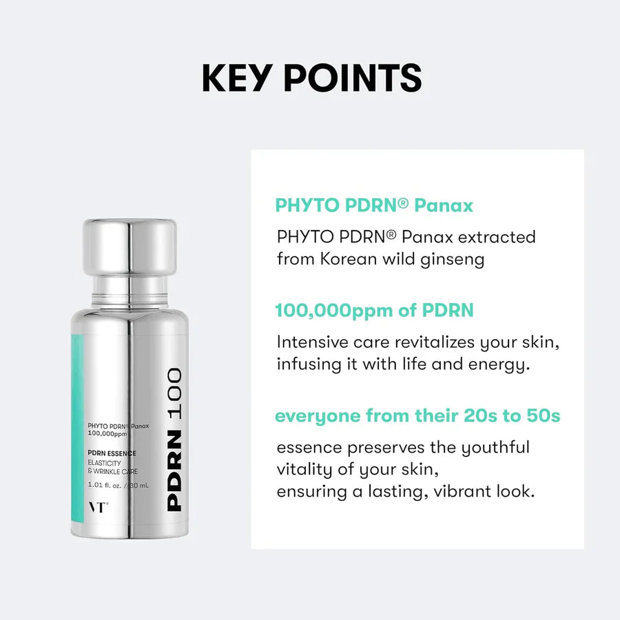 VT Cosmetics PDRN100 Phyto PDRN Essence