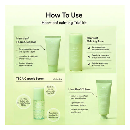 Heartleaf Calming Trial Kit