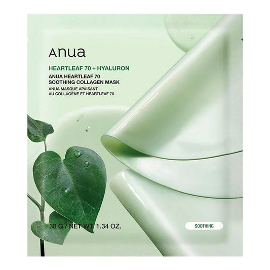 Heartleaf 70 Soothing Collagen Mask (1pcs)