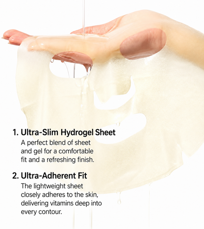 ANUA Vitamin 10 Pore-Tightening Serum Sheet Mask Pack (7 Sheets)