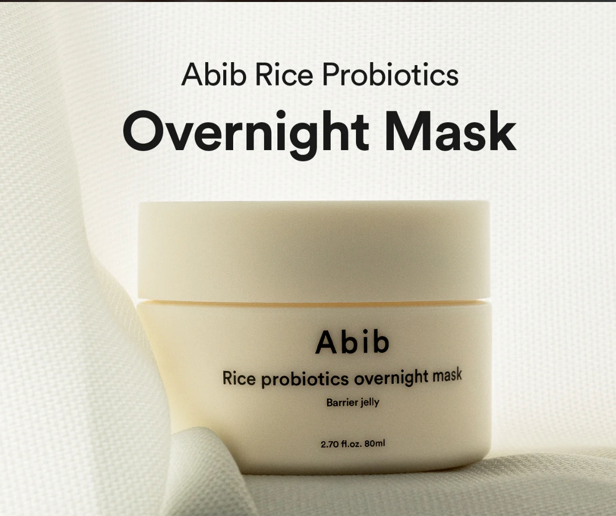Rice Probiotics Overnight Mask Barrier Jelly - 80ml