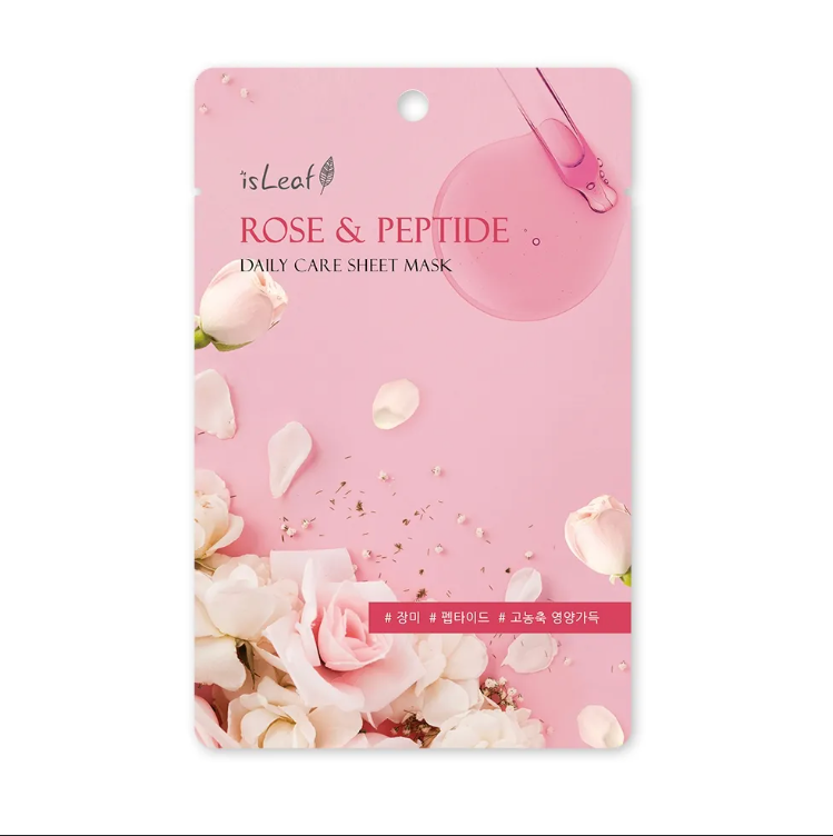 ISLEAF Rose Peptide Sheet Mask