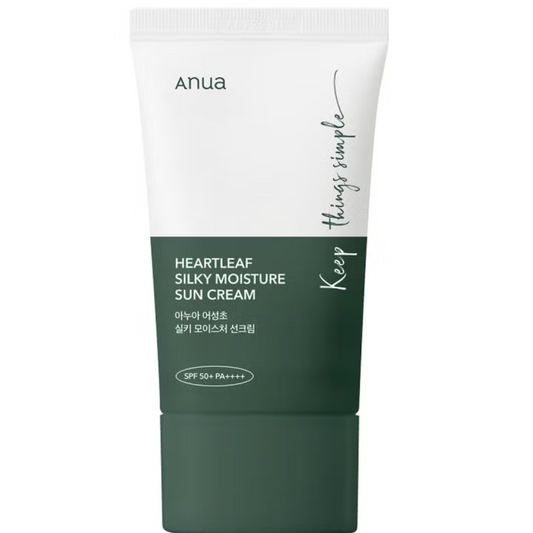 Anua - Heartleaf Silky Moisture Sun Cream-50ml