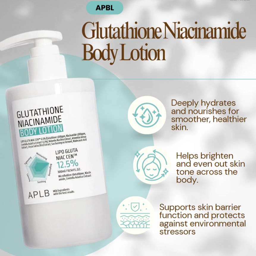 ABPL- Glutathione Niacinamide Body Lotion