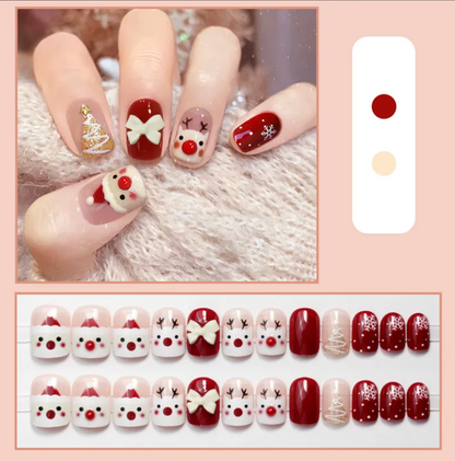 Cosplus - Monina Premium Wearable Gel Nail Tips Set