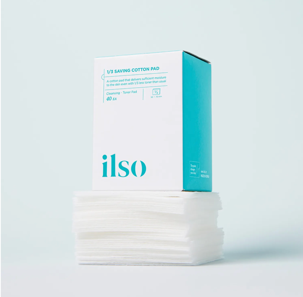 ilso 	1/3 Saving Cotton Pad 40P