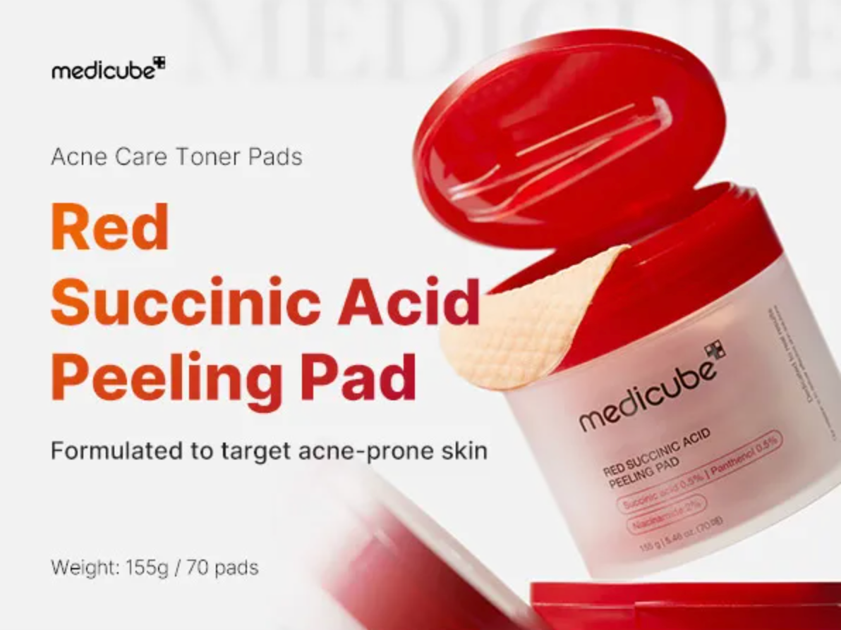 Medicube Red Succinic Acid Peeling Pad