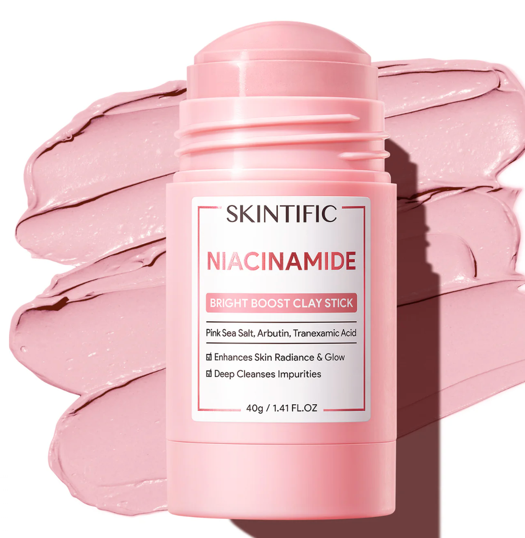 SKINTIFIC Niacinamide Bright Boost Clay Stick Mask