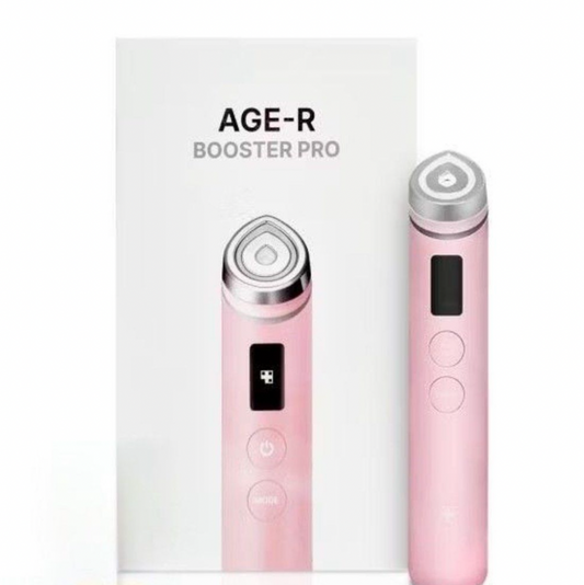 Medicube Age-R Booster Pro Pink with head cover