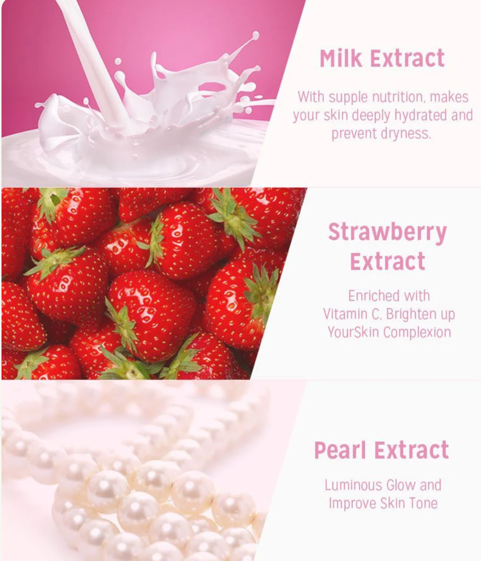 A'PIEU Strawberry Mask 1pc