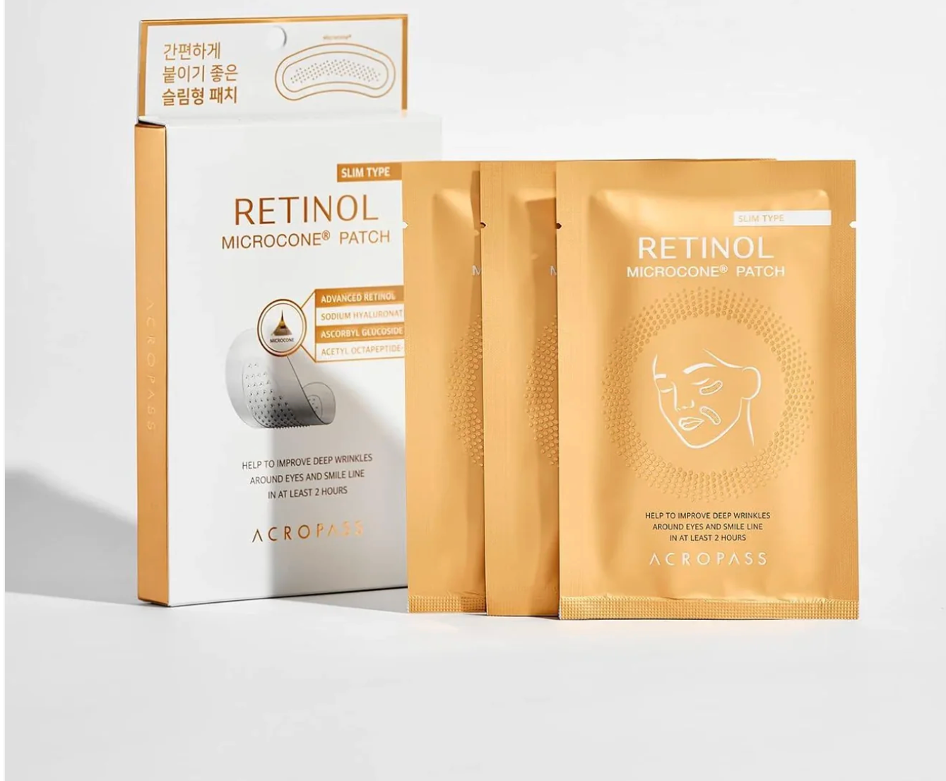 ACROPASS - Retinol Microcone Patch Slim Type [2 patches x 3