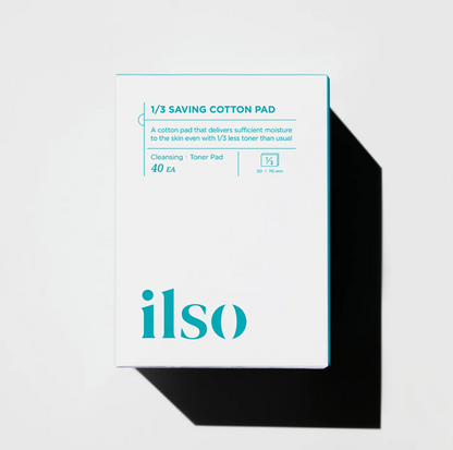 ilso 	1/3 Saving Cotton Pad 40P
