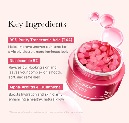 Medicube – TXA Niacinamide Capsule Cream – 55g