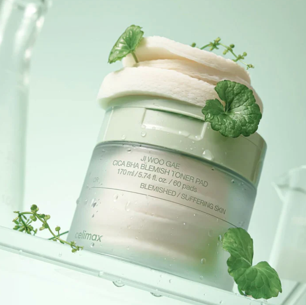 Celimax – JIWOOGAE Cica BHA Blemish Toner Pad