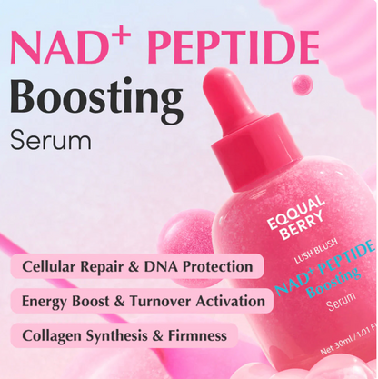 Eqqualberry – NAD+ Peptide Boosting Serum, 30ml
