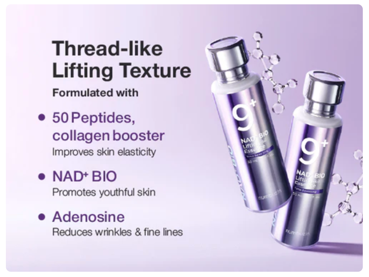 Numbuzin – No.9+ NAD BIO Lifting-sil Essence