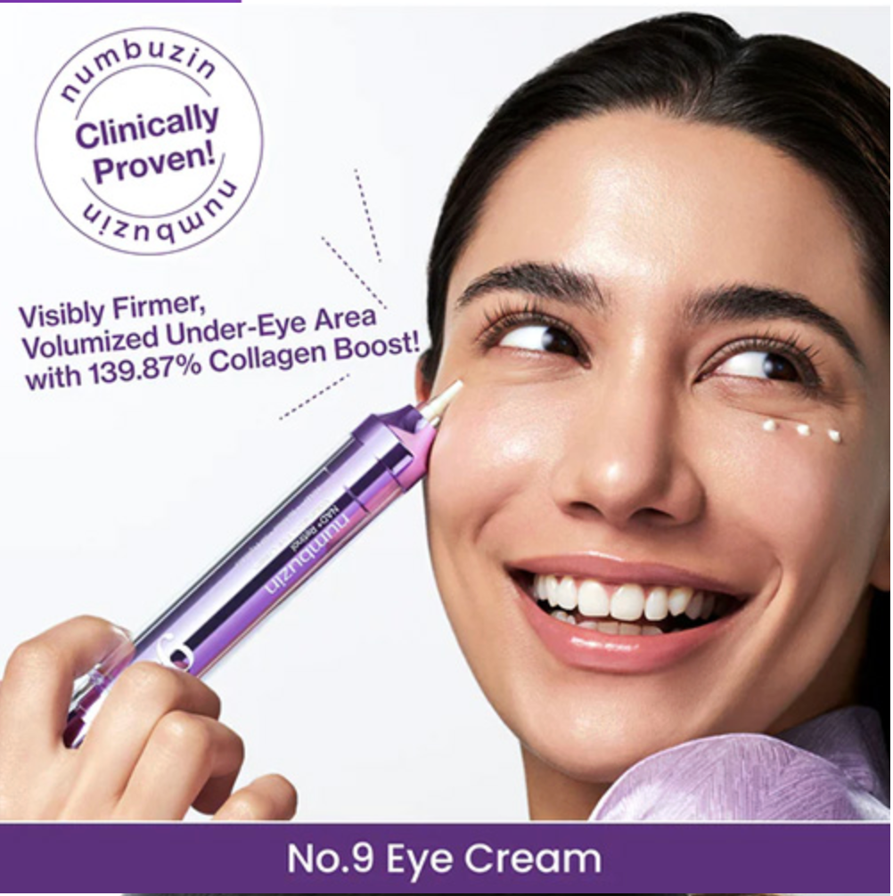 Numbuzin – No.9 NAD+ Retinol Volumetox Eye Cream – 10ml