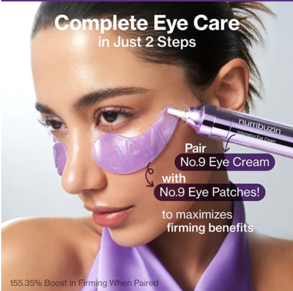 Numbuzin – No.9 NAD+ Retinol Volumetox Eye Cream – 10ml