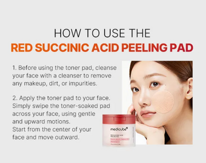Medicube Red Succinic Acid Peeling Pad