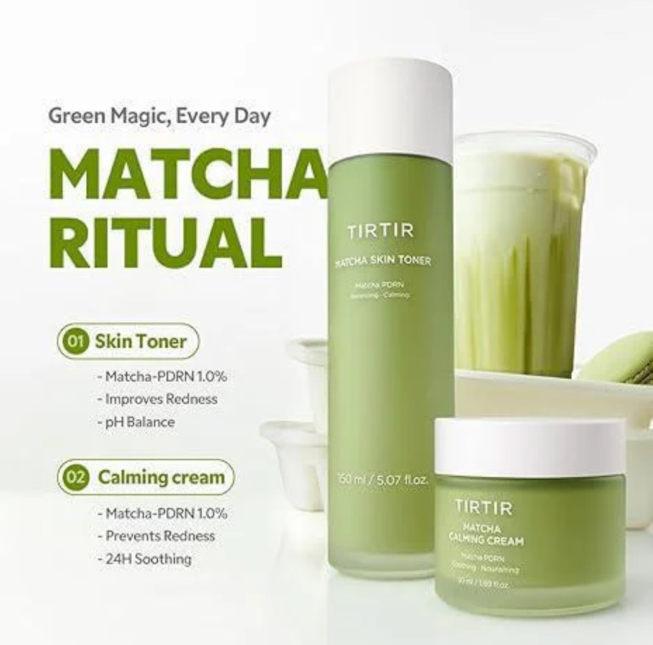 TIRTIR – Matcha Calming Cream, 50ml