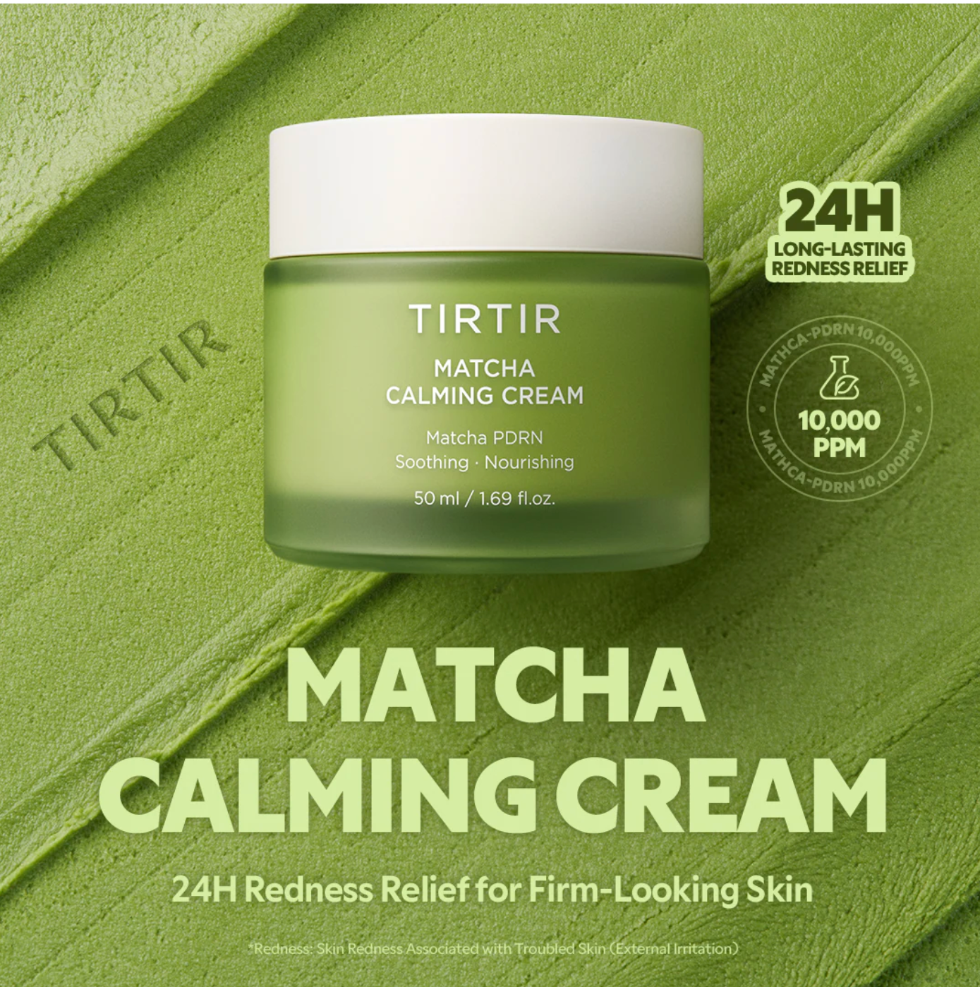TIRTIR – Matcha Calming Cream, 50ml