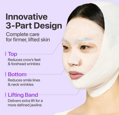 Numbuzin No. 9 NAD Bio Lifting-sil Full Face Mask Set 4