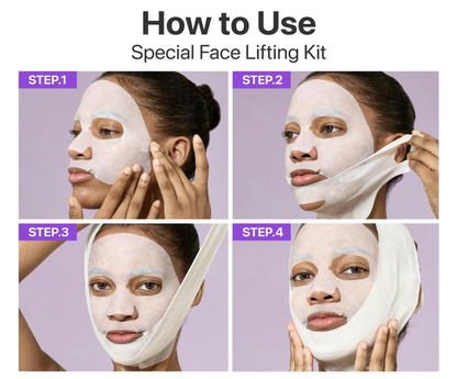 Numbuzin No. 9 NAD Bio Lifting-sil Full Face Mask Set 4