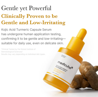 Medicube Kojic Acid Turmeric Niacinamide Serum 30ml
