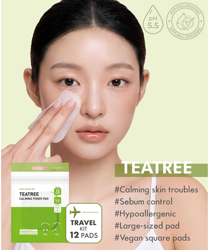 DERMAL Retinol Peptide Lifting Pad 12 Pads | Anti-Aging Toner Pads