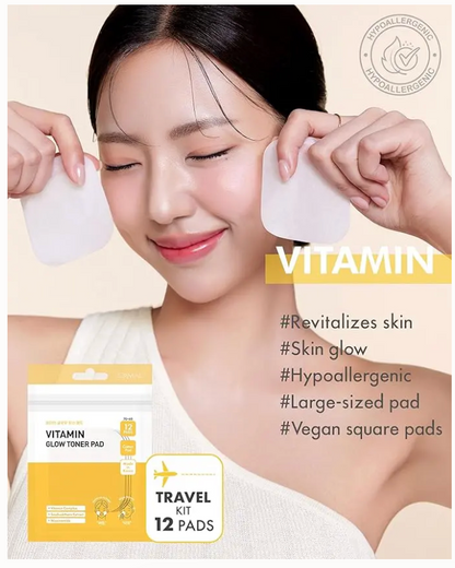 DERMAL Retinol Peptide Lifting Pad 12 Pads | Anti-Aging Toner Pads