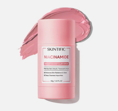 SKINTIFIC Niacinamide Bright Boost Clay Stick Mask