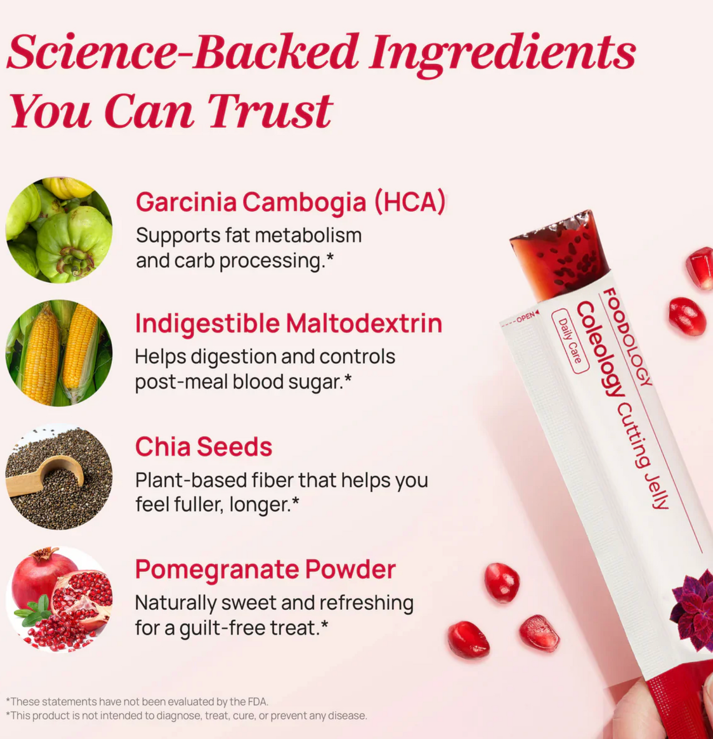 FOODOLOGY Coleology Cutting Jelly with Indigestible Maltodextrin