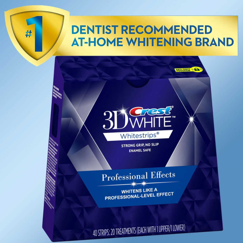 Crest 3D Whitestrips Professional Teeth Whitening Strips