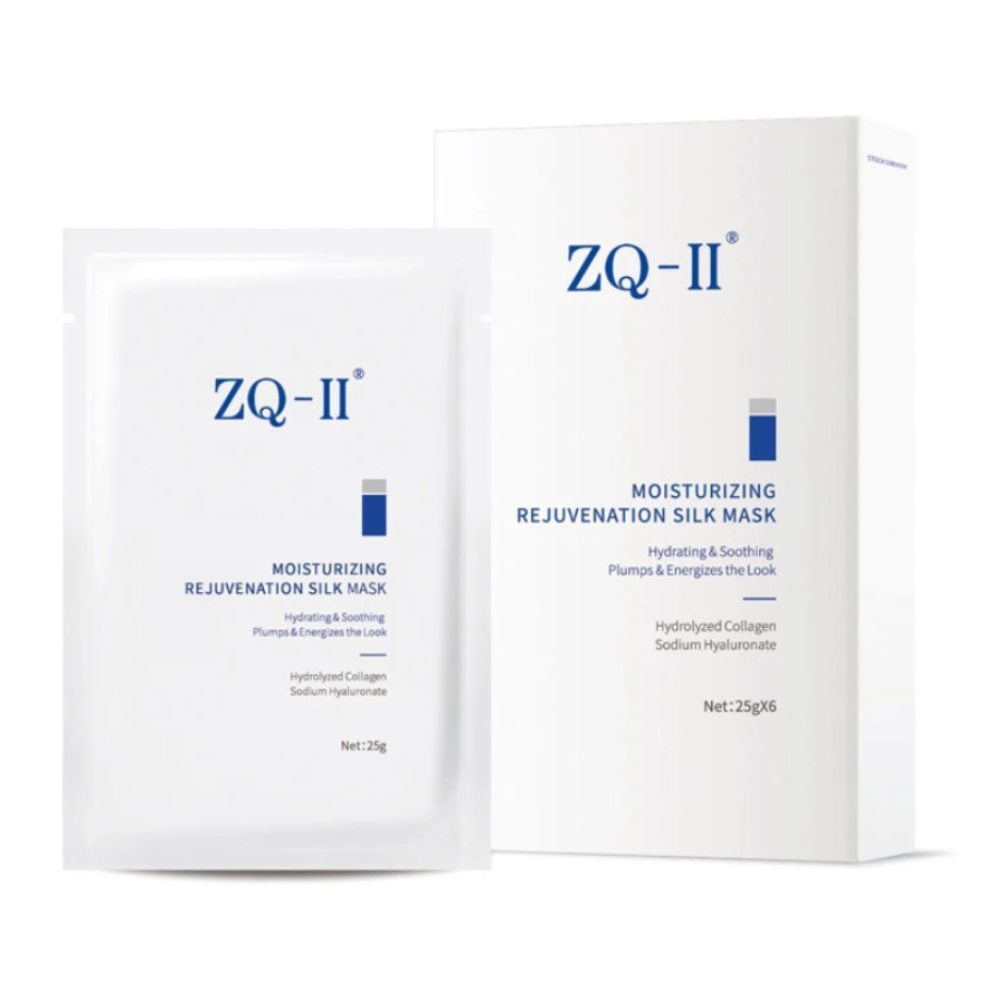 ZQ-II Moisturising Rejuvenation Silk Mask (25g × 6)