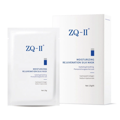 ZQ-II Moisturising Rejuvenation Silk Mask (25g × 6)