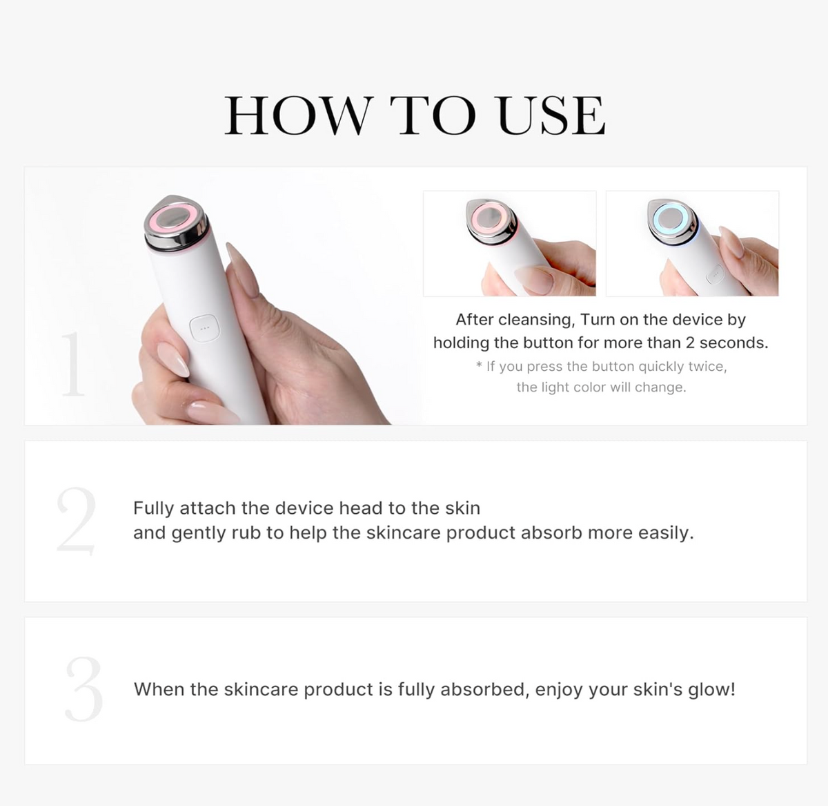 Medicube Age-R Booster Pro Mini White