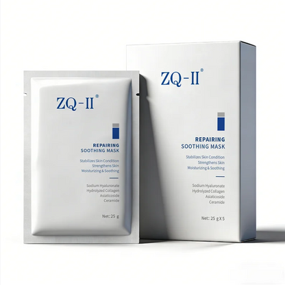 ZQ-II Repairing Soothing Mask (25g × 5)